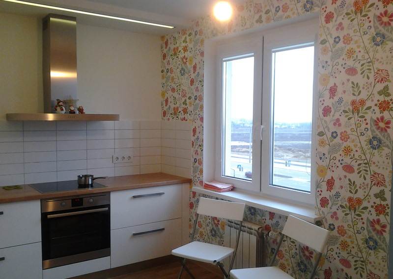 Кухонный гарнитур в в скандинавском стиле